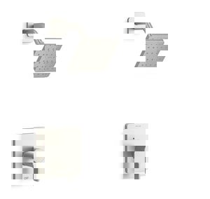 One Handle Single Function Shower Faucet in Vibrant Brushed Nickel (Trim Only)